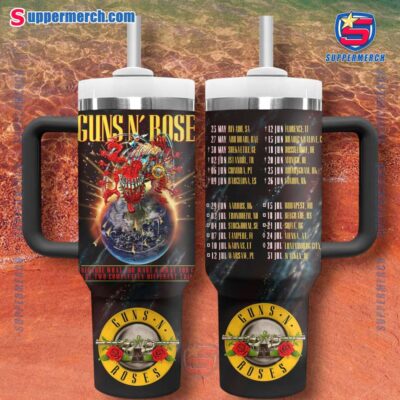 Guns N' Rose Because What You Want & What You Get Are Two Completely Different Things 40oz Tumbler With Handle K9zYxjO