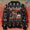 Guns N' Roses 40 Years 1985-2025 Ugly Christmas Sweater-b CYfobrQ