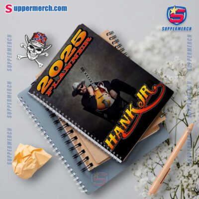 Hank Jr It's About Time 2025 Daily Planner-a HMKQV6L