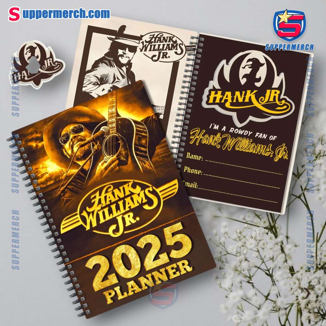 Hank Williams Jr. 2025 Daily Planner OfLgQm8