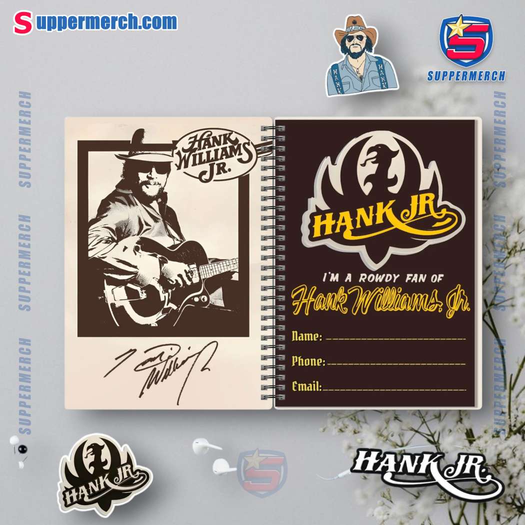 Hank Williams Jr. 2025 Daily Planner-b fZM1TUj