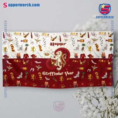 Harry Potter Happy Gryffindor Year Square Tablecloth-a NbTI4YK