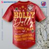 Have A Holly Dolly Christmas Dolly Parton's Smoky Mountain Christmas Carol Baseball Jersey-b yFQ7fmZ