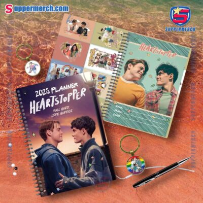 Heartstopper Fall Hard Love Harder 2025 Daily Planner dkjCeay