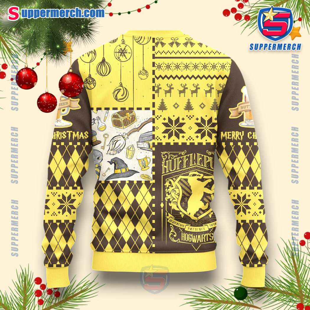 Hufflepuff Hogwarts Harry Potter Christmas Sweater-b PUcMZLf