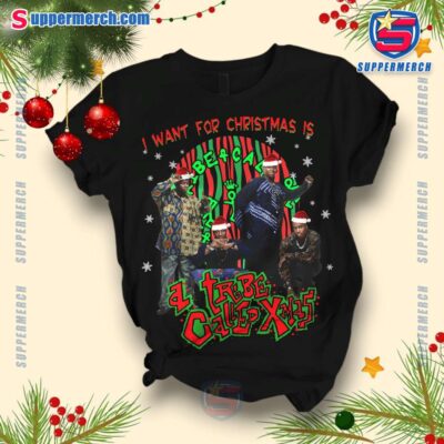 I Want For Christmas Is A Tribe Called Quest Pajamas Set-a 8HFp5e4