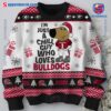 I'm Just A Chill Guy Who Loves Georgia Bulldogs Ugly Christmas Sweater Jumper-a 65C2WUd