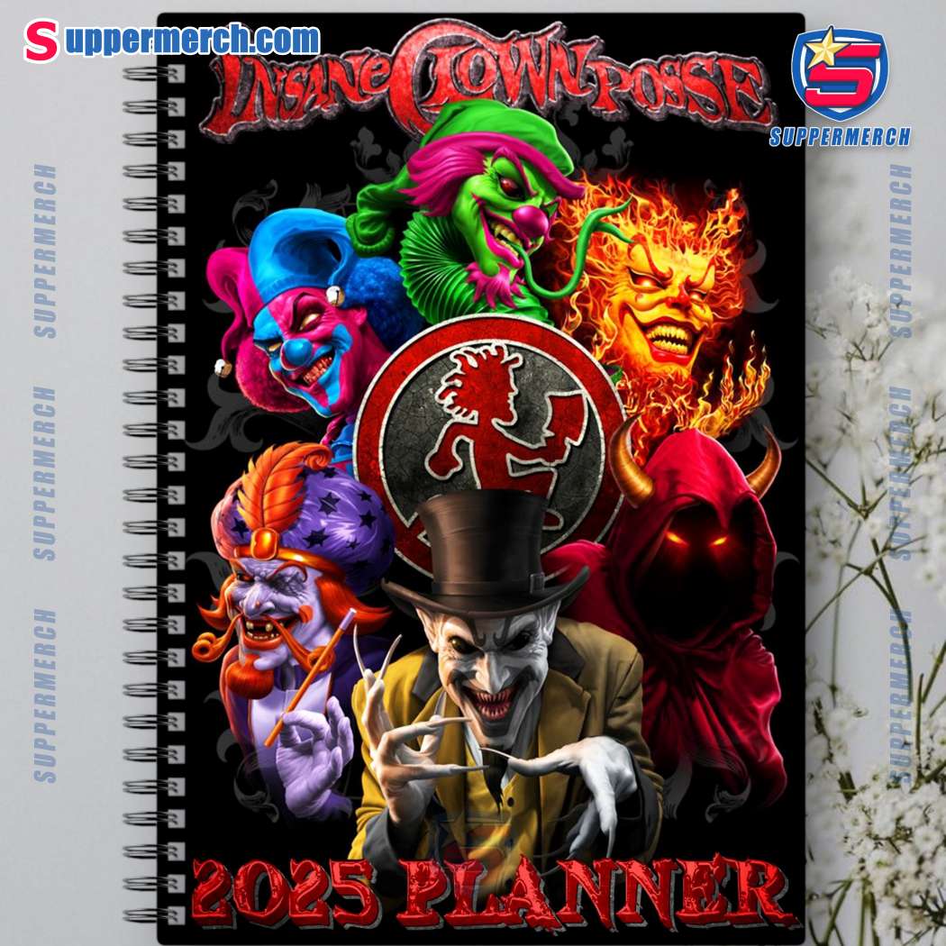 Insane Clown Posse 2025 Daily Planner-a wpLKGfc