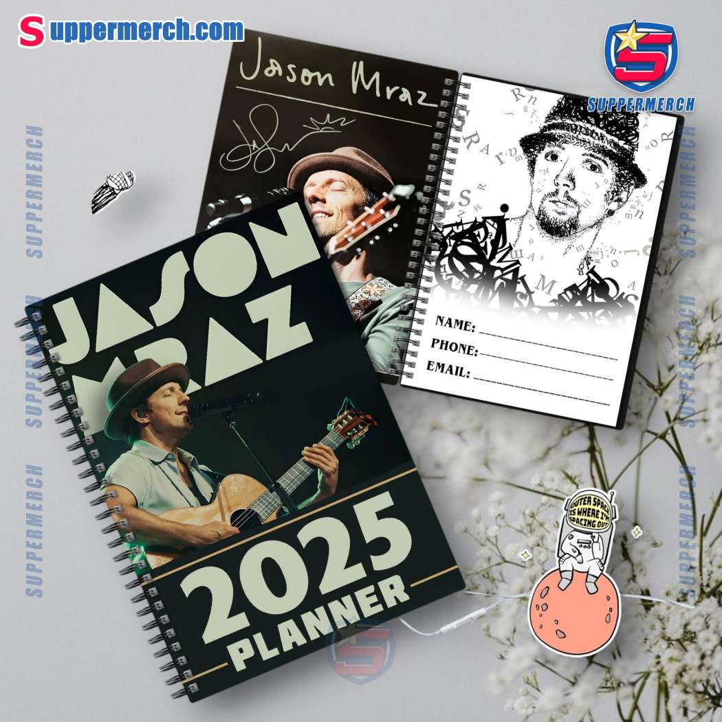 Jason Mraz 2025 Daily Planner yQUg9nk