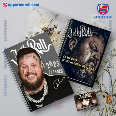 Jelly Roll I'm Not Okay 2025 Daily Planner AGsVCJv
