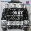 Jelly Roll I'm Not Okay But It's All Gonna Be Alright Ugly Sweater-b SKt0Tlu