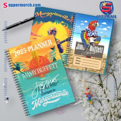 Jimmy Buffett Escape To Margaritaville 2025 Daily Planner wPiXCUN