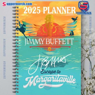 Jimmy Buffett Escape To Margaritaville 2025 Daily Planner-a cwxKDGs