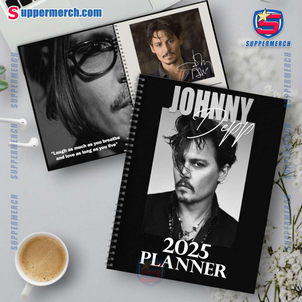 Johnny Depp 2025 Daily Planner 2wrbNCf