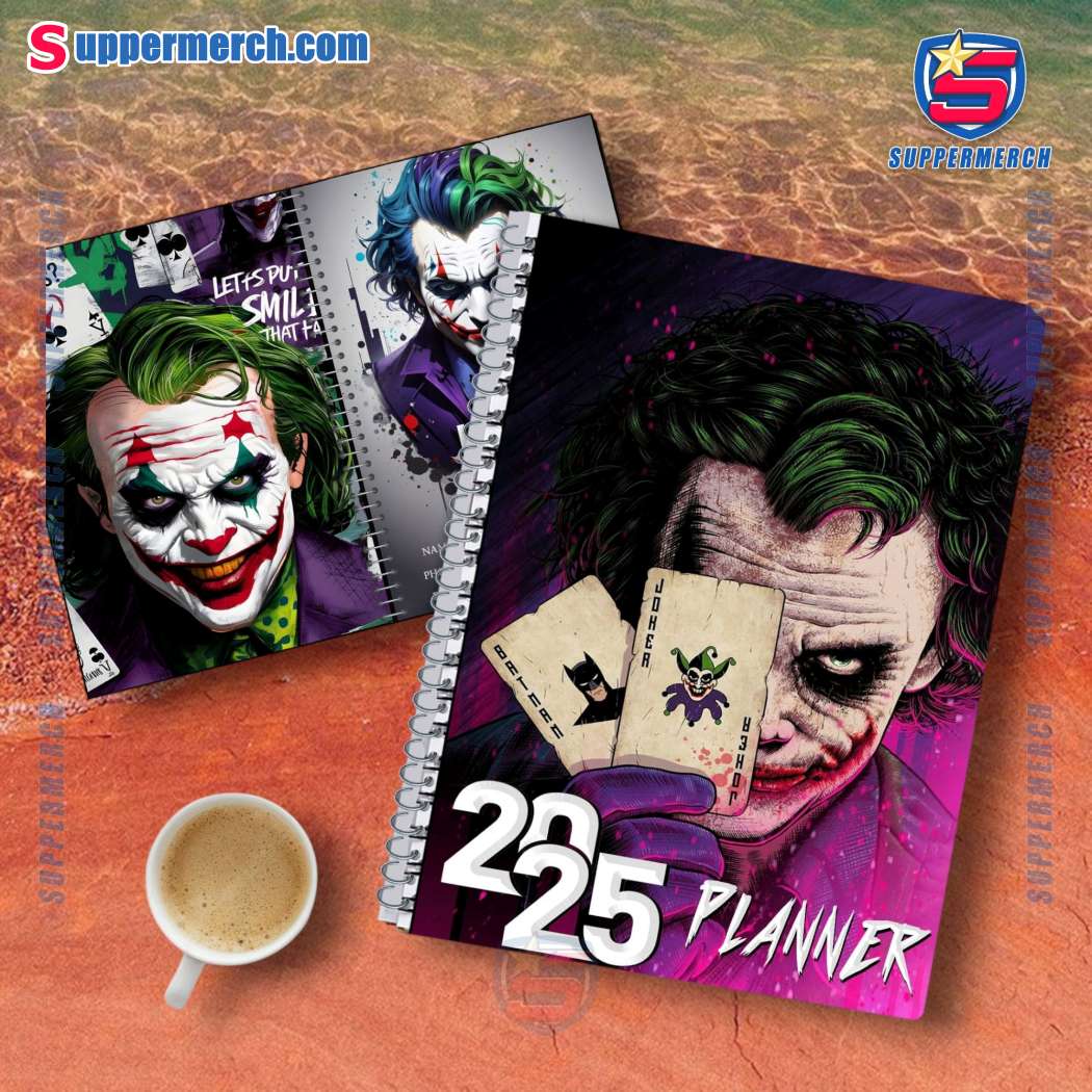 Joker 2025 Daily Planner nVwvd2H