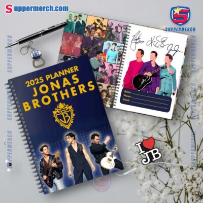 Jonas Brothers 2025 Daily Planner cfFiMgH