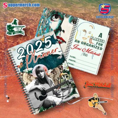 Joni Mitchell 2025 Daily Planner 0M1KLaA