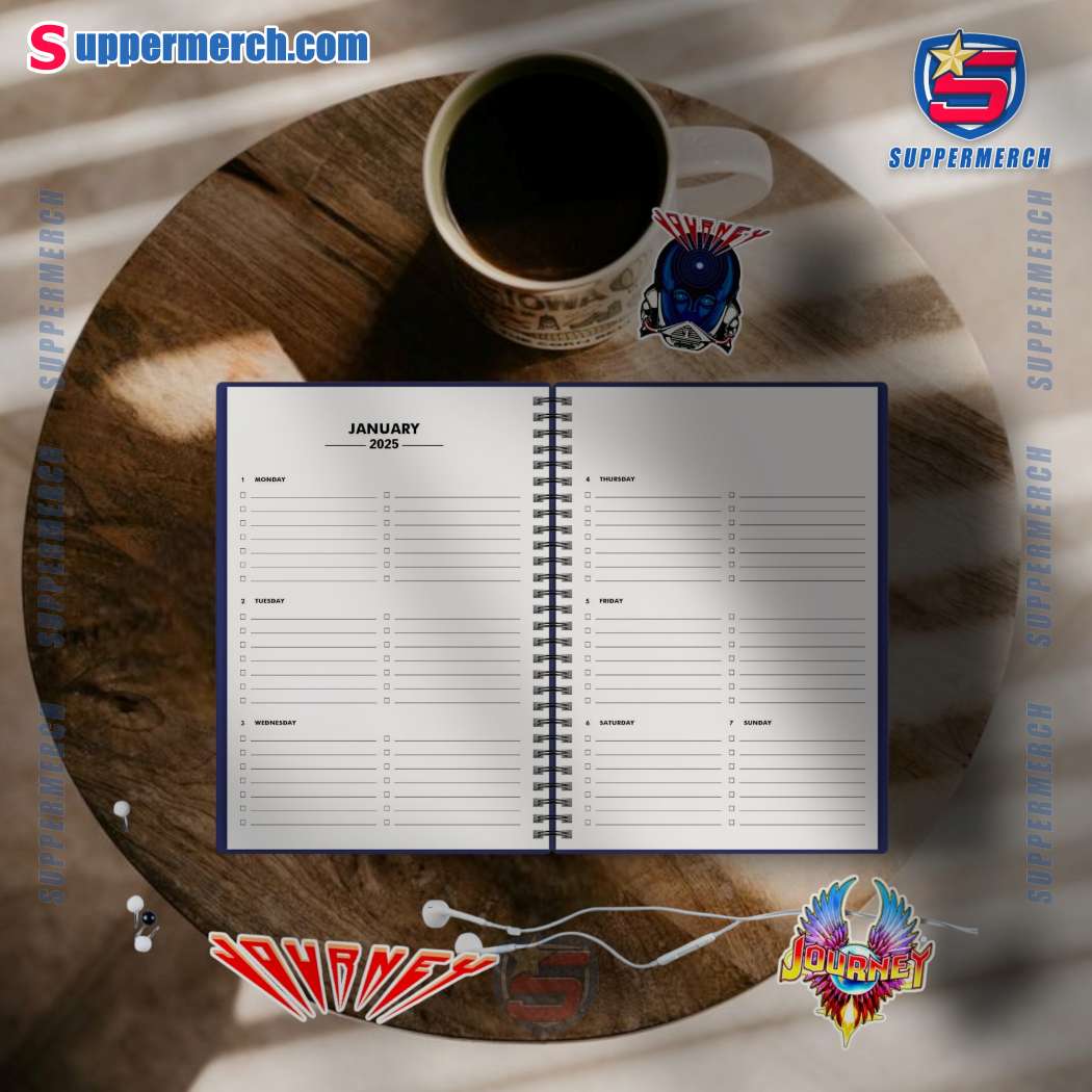 Journey Band 2025 Daily Planner-c rtp4dHb