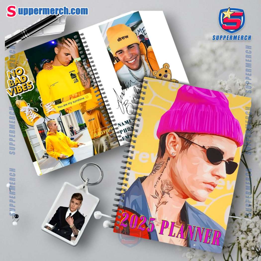 Justin Bieber 2025 Daily Planner o0lTzCZ