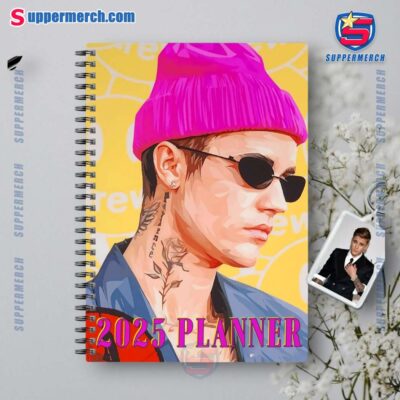 Justin Bieber 2025 Daily Planner-a j4iJEHN