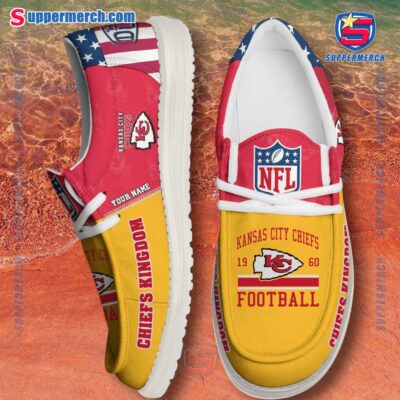 Kansas City Chiefs Football 1960 NFL Loafer Shoes ghIAwd1