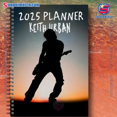 Keith Urban 2025 Daily Planner-a 2I04aLh