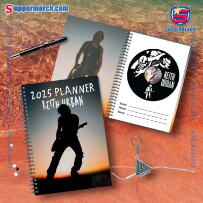 Keith Urban 2025 Daily Planner W54qfvh