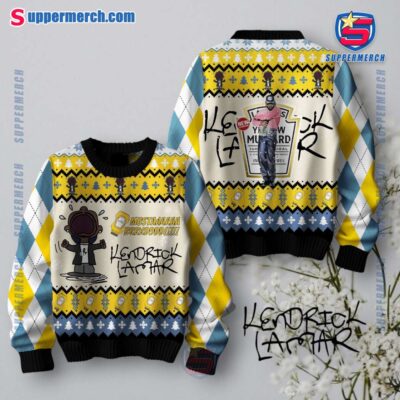 Kendrick Lamar Mustard Ugly Sweater Xxw90NL