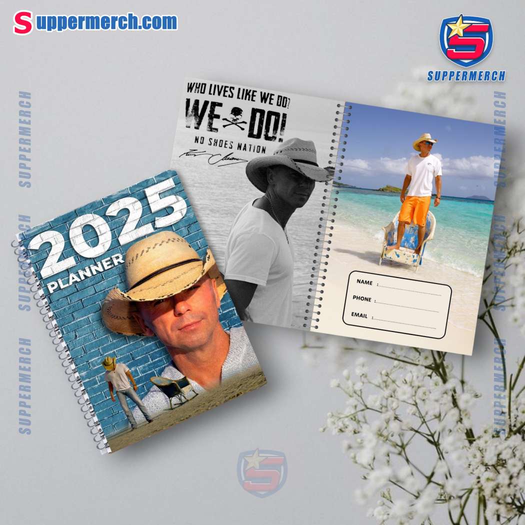 Kenny Chesney We Do 2025 Daily Planner 3IdPOGj