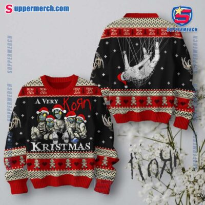Korn Band A Very Korn Kristmas Sweater gfWGCMw