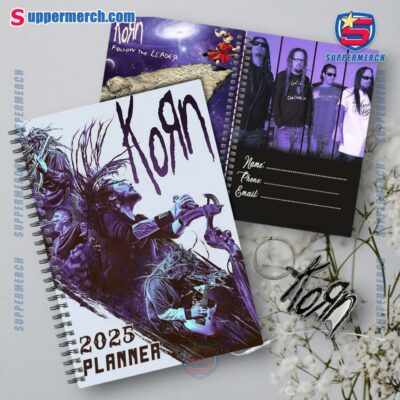 Korn Follow The Leader 2025 Daily Planner GJhFafV