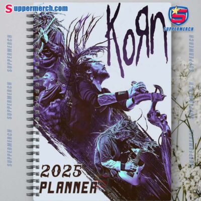 Korn Follow The Leader 2025 Daily Planner-a QCcKaRU