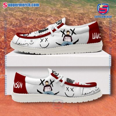 Louis Tomlinson Music Pattern Loafer Shoes-a PYnMsd1