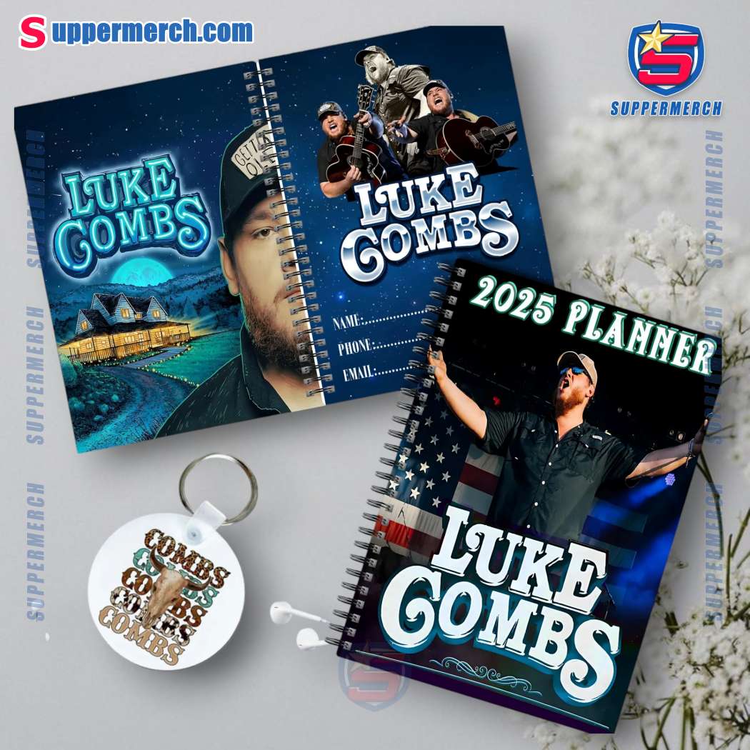 Luke Combs 2025 Daily Planner cVW4j9u
