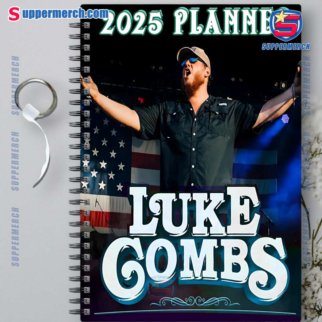 Luke Combs 2025 Daily Planner-a VlIOGAX