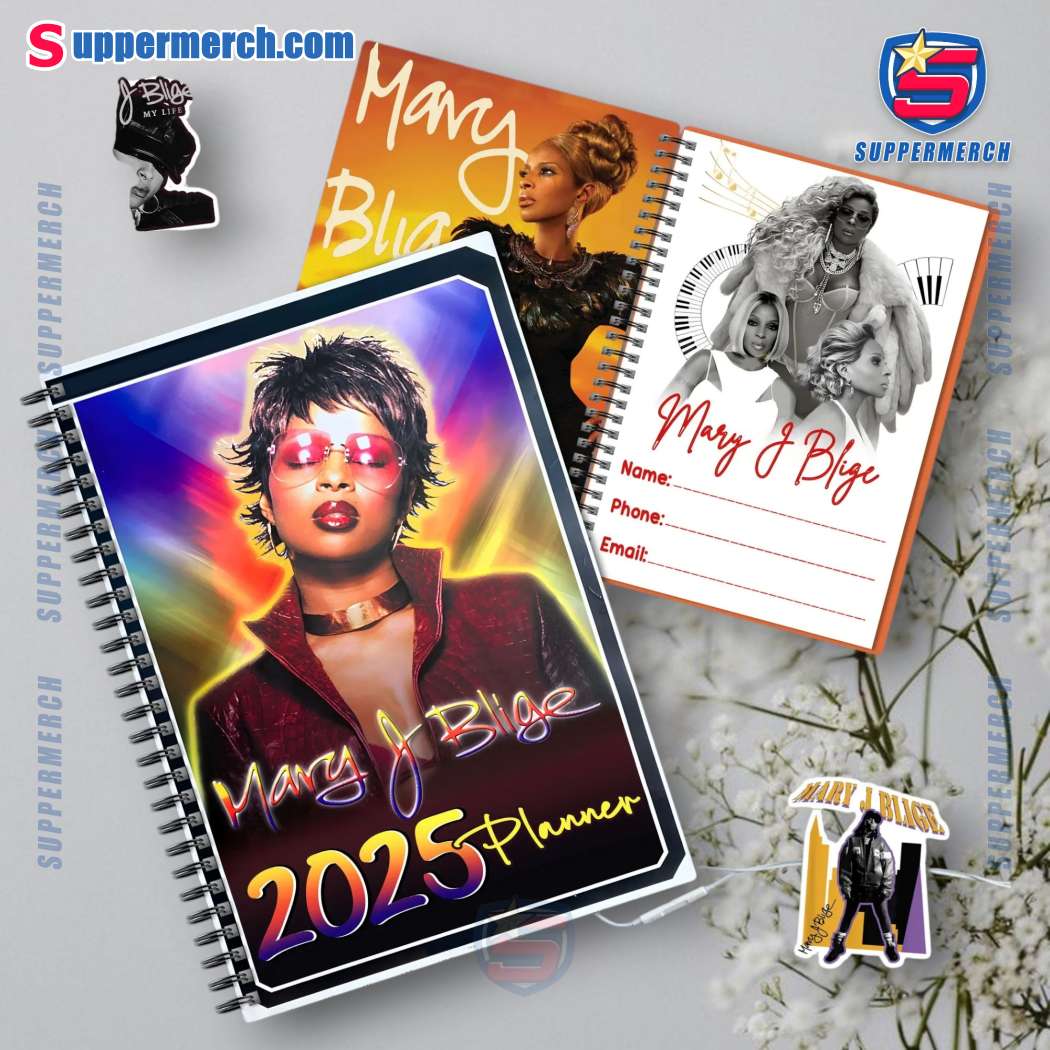 Mary J. Blige 2025 Daily Planner 57YNW02