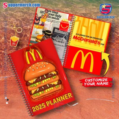 Mcdonalds 2025 Daily Planner CpbsmFx