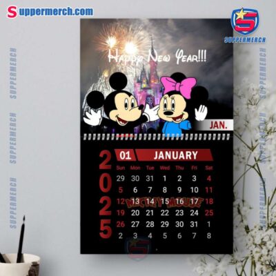 Mickey Mouse Wall Hanging Calendar 2025-a WudHnQh