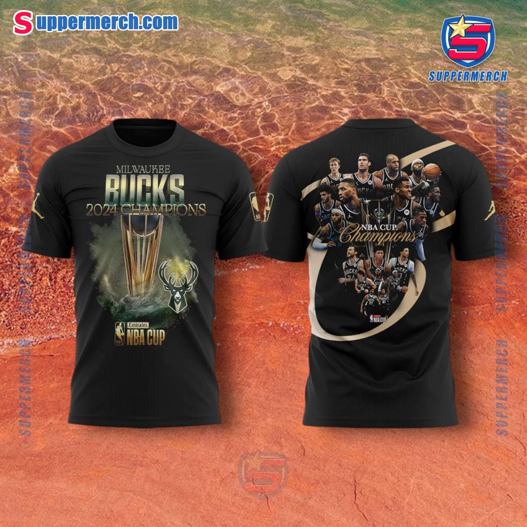 Milwaukee Bucks 2024 Champions Nba Cup T-shirt, Hoodie, Sweatshirt qw9MAD1