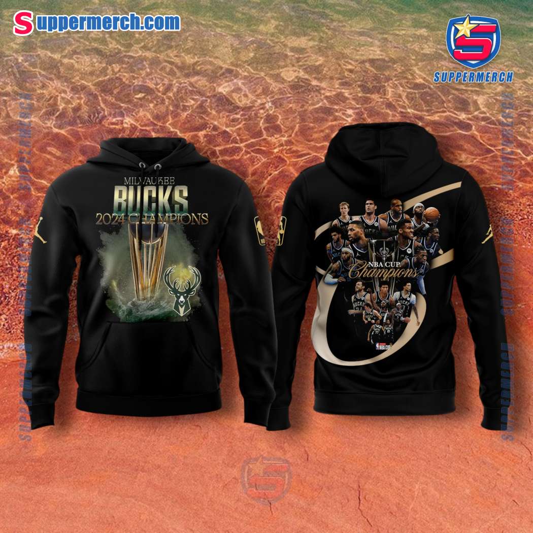 Milwaukee Bucks 2024 Champions Nba Cup T-shirt, Hoodie, Sweatshirt-c 3I2isOf