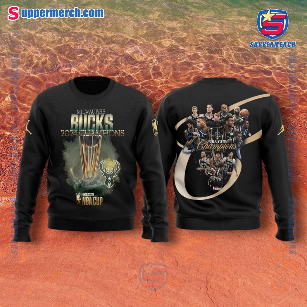 Milwaukee Bucks 2024 Champions Nba Cup T-shirt, Hoodie, Sweatshirt-x M064tBX