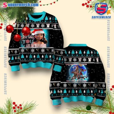 Moana 2 Be Who You Are On The Inside Ugly Christmas Sweater p8oJeRc