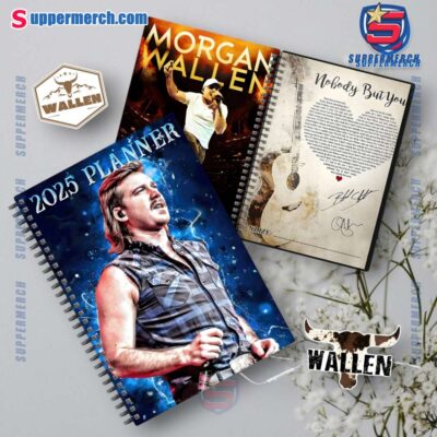 Morgan Wallen Nobody But You 2025 Daily Planner 9D5v2mb