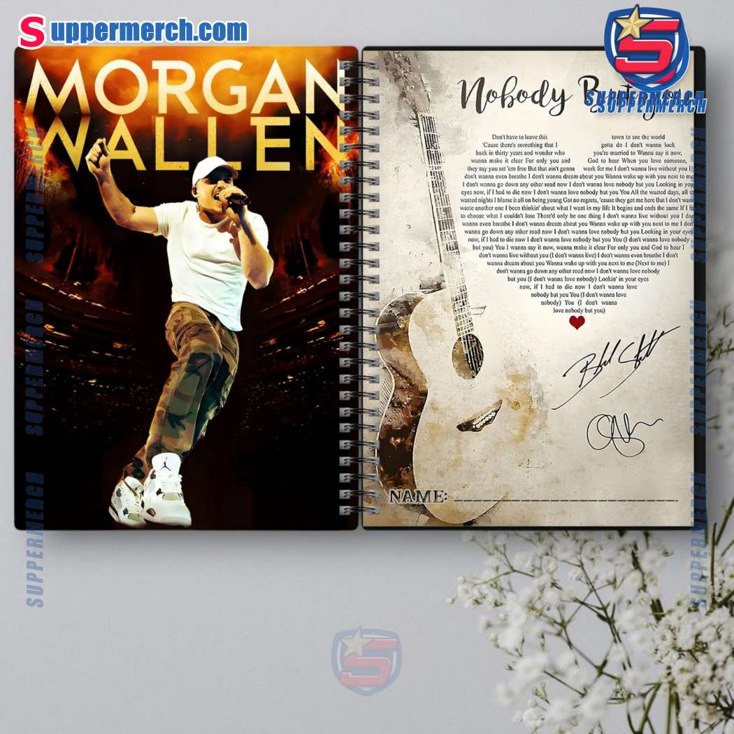 Morgan Wallen Nobody But You 2025 Daily Planner-b AtpDFvj