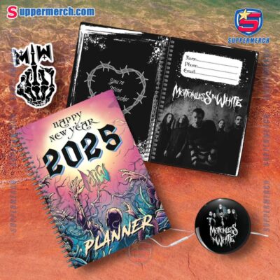 Motionless In White 2025 Daily Planner LUtHpeu