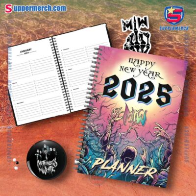 Motionless In White 2025 Daily Planner-a H5z7DFq