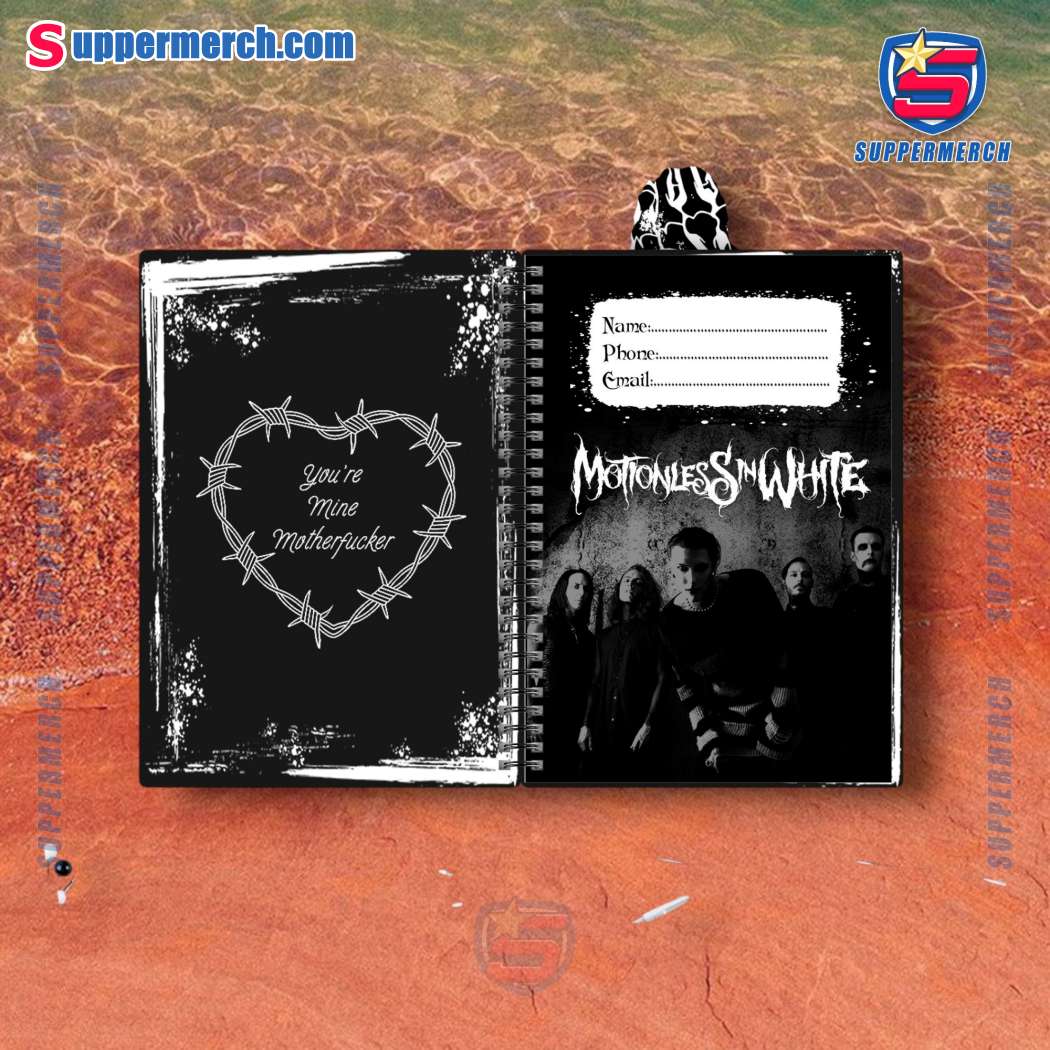 Motionless In White 2025 Daily Planner-b aPhUmvT