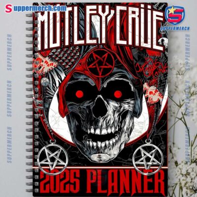 Motley Crue 2025 Daily Planner-a BWw9r7G