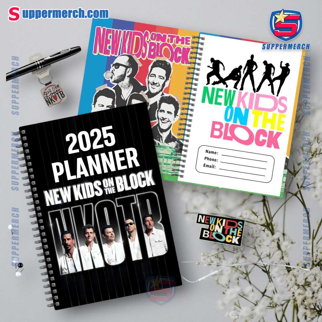 New Kids On The Block 2025 Daily Planner LNISToA
