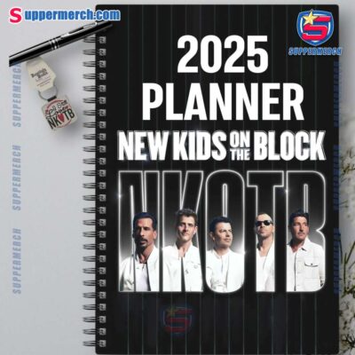 New Kids On The Block 2025 Daily Planner-a Ul6wq8z